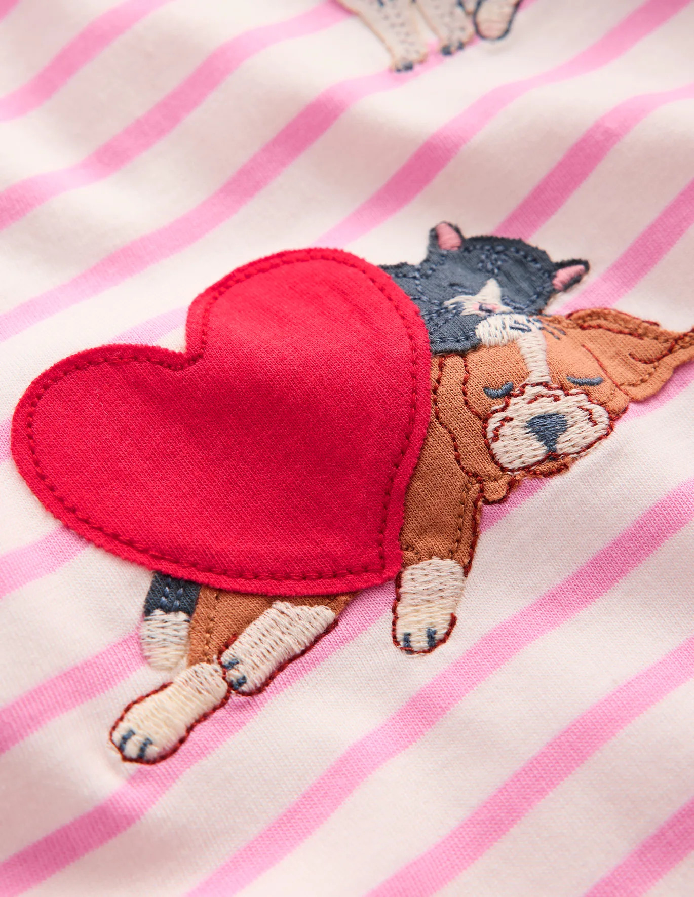 Puff Sleeve Applique T-shirt | Boden (US)