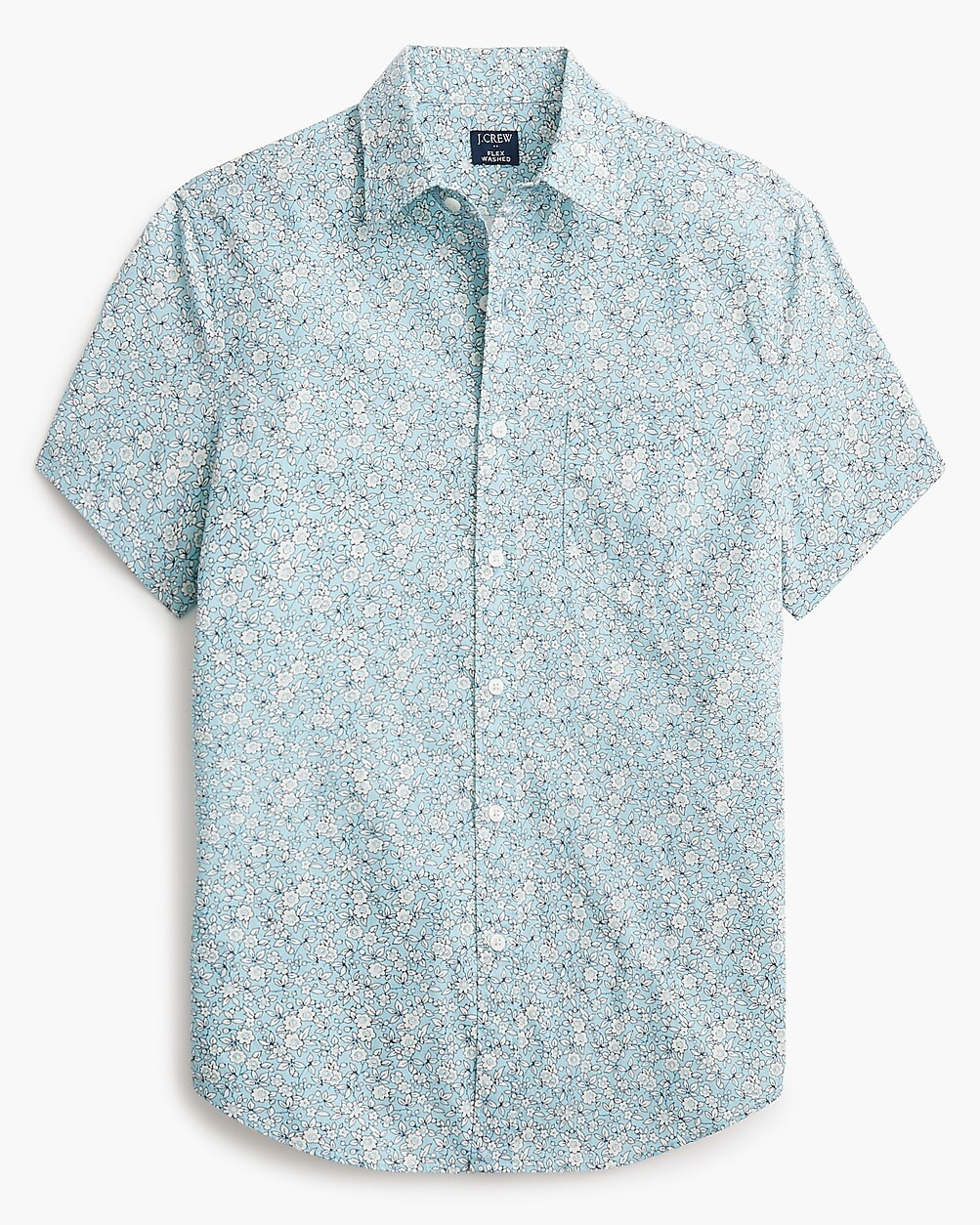 Short-sleeve printed flex casual shirt | J.Crew Factory