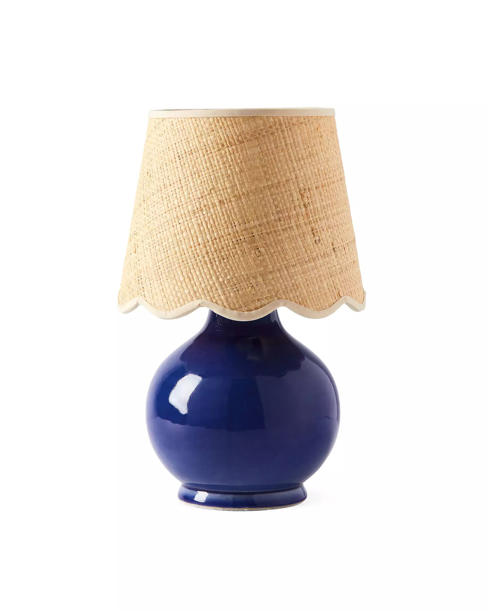 Como Bedside Lamp - Cobalt | Serena and Lily