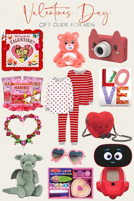 Valentine’s Day Gift Guide for kids
Valentines / Valentine’s Day Gift / Kids Valentine’s Day

LEGO Heart Ornament Building Toy Kit, Heart Shaped Arrangement of Artificial Flowers, Great Gift for Valentine's Day, Unique Arts & Crafts Activity for Kids / Parima Small Jewelry Box for Girls, Travel Initial Jewelry Box for Girls | Small Jewelry Organizer Box | Travel Jewelry Case Jewelry Box Organizer / Jellycat Amuseable Heart Plush Bag Crossbody Purse with Zip Top | Valentines Day Gifts for Girls /Love from The Very Hungry Caterpillar (The World of Eric Carle) / Melissa & Doug Decorate-Your-Own Wooden Heart Box Craft Kit / Cute Kawaii S'more Tees I Love You Smore Funny Camping S'More Pun Dark Throw Pillow / mibasies Kids Heart Shaped Sunglasses for Toddler Girls Age 3-10, UV 400 Protection / Tender Leaf Cosmic Rocket Set / JOYIN 2 Bubble Guns with 2 Bottles Bubble Refill Solution (10 oz Total), Bubble Machine for Toddlers 1-3, Bubble Blaster Party Favors / Teriph LCD Writing Tablet for Kids, Colorful Toddlers Toys Drawing Board / Haribo Valentine's Day 2024 Limited Edition Sweet and Sour Gummy Hearts, Bulk Assorted Fruit Flavored Red and Pink Heart Gummies / Medium Plush Love-A-Lot Bear, Collectable Cute Plush Cuddly Toys / Miko 3: AI-Powered Smart Robot for Kids, STEM Learning Educational Interactive Voice Control Robot , Disney Storybooks / Kidamento Kids Digital Camera & Video Camcorder, Soft BPA-Free Silicone Casing, 32GB Memory Card - Model C - Akito The Fox / Jellycat Bashful Dragon Stuffed Animal / Simple Joys by Carter's Unisex Kids' 3-Piece Snug-Fit Cotton Valentines Pajama Set, Pack of 3 / Will You Be My Valentine - A Vintage Children's Storybook; Board Book

#valentines #valentinesday #amazon #ad #gabrielapolacek #toys #toddler #love #cupid #hearth #plushtoy #xoxo

#LTKkids #LTKGiftGuide #LTKbaby