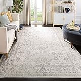 SAFAVIEH Adirondack Collection 8' x 10' Ivory / Silver ADR109C Oriental Distressed Non-Shedding L... | Amazon (US)