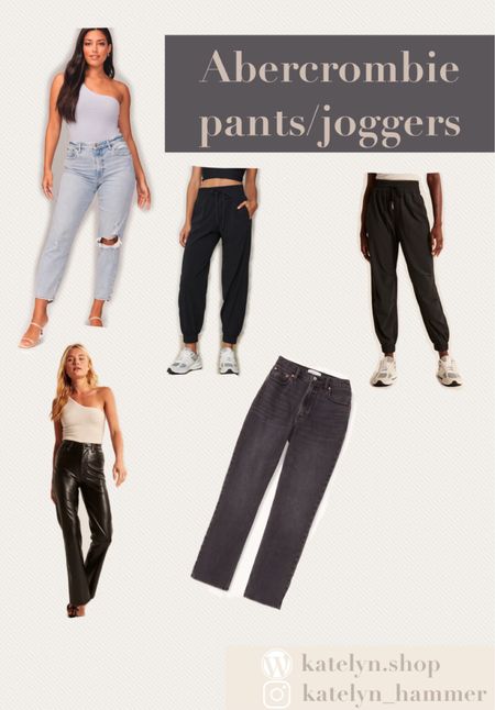 Abercrombie pants and joggers. 15% OFF!

#LTKcurves #LTKunder100 #LTKsalealert