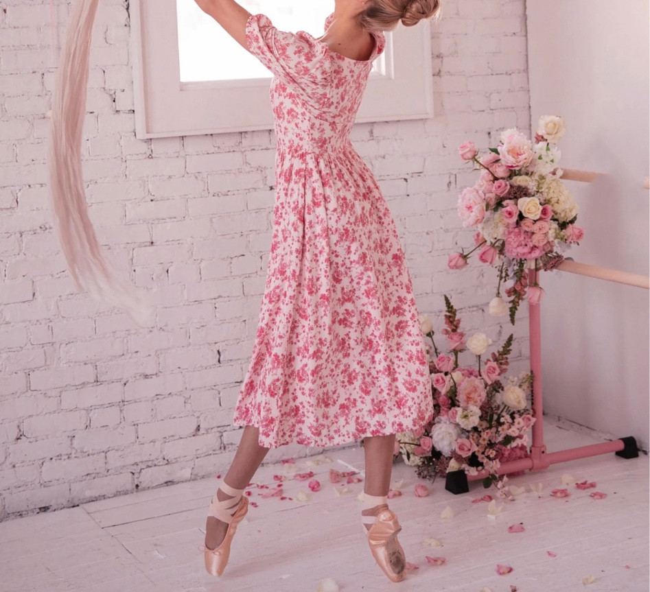 Pink dress spring Easter floral 

#LTKFind #LTKSeasonal #LTKfit