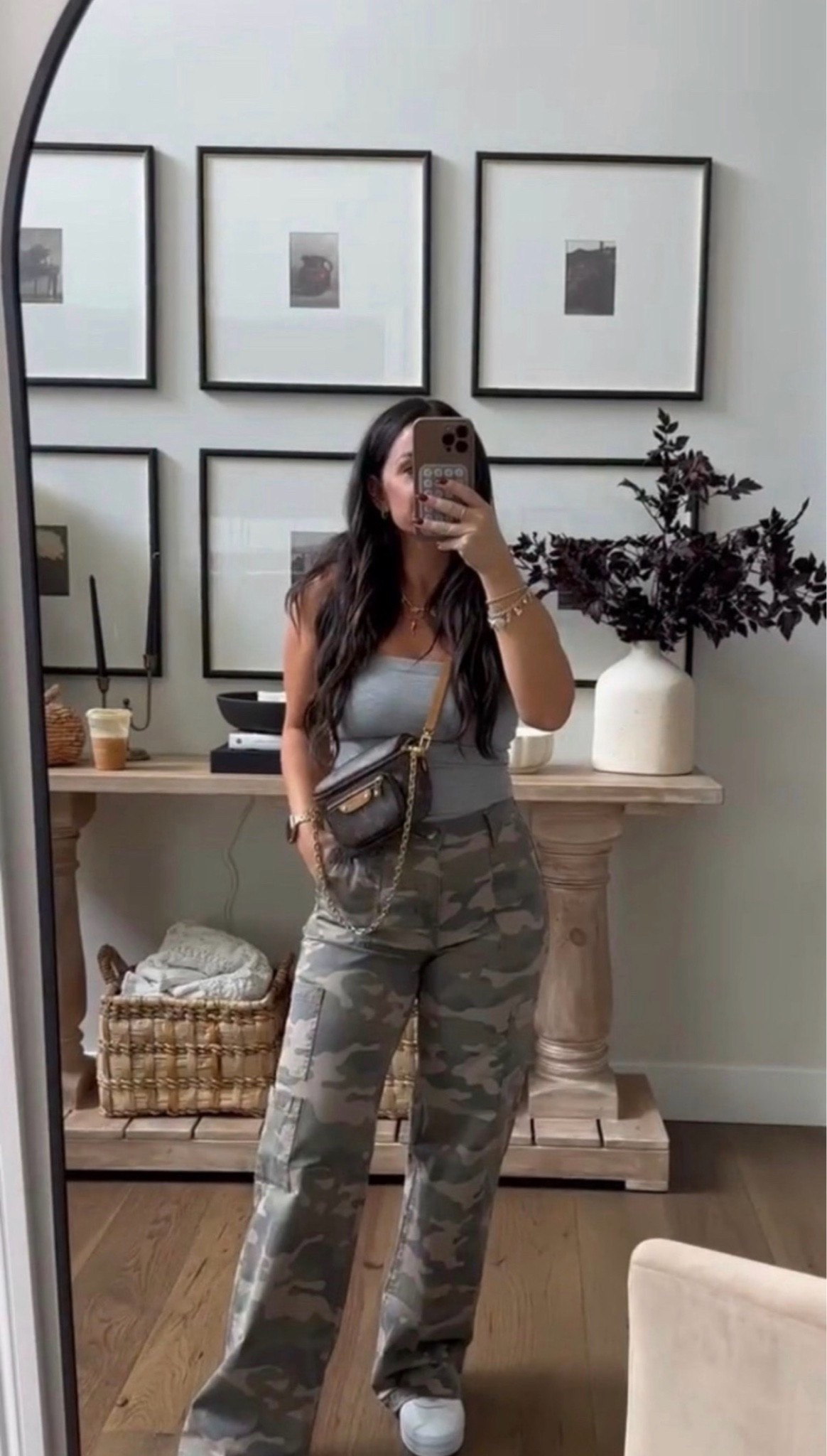 Walmart camo pants with a basic tank is the perfect summer outfit 🤍🫰🏼

#LTKootd #LTKgrwm #LTKmomlife