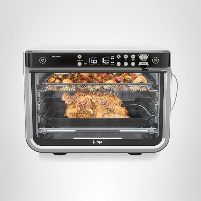 Ninja DT251 Foodi 10-in-1 Smart XL Air Fry Oven, Bake, Broil, Toast, Roast, Digital Toaster, Ther... | Amazon (US)