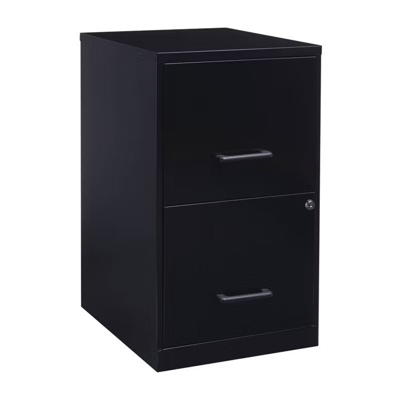 HIRSH Vertical 2-Drawer Metal Filing Cabinet - Black | Target