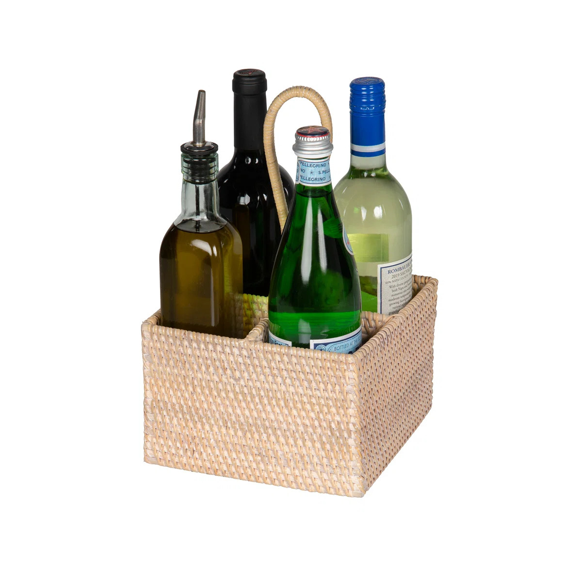 Wicker Square Flatware Caddy | Wayfair North America