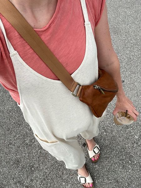 wearing small in tee (exact color I’m wearing sold out but linked similar color in stock)
wearing xs in onesie, bump friendly 
love these birks, comfy & love the design 