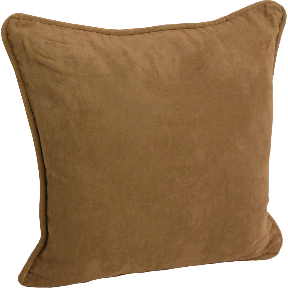 Solid Colour Microsuede Reversible Throw Pillow (Set of 2) | Wayfair North America