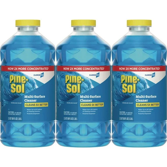 Pine-Sol Multi-Surface Cleaner Degreaser Sparkling Wave Scent 80 fl. oz. 3/Carton (60609) - Walma... | Walmart (US)