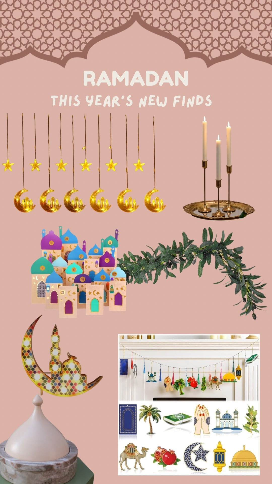 Excited to share all my new Ramadan finds for this year. 🌙 Looking forward to adding these little treasures to our home collection. 


#LTKHome #LTKmomlife #LTKKids