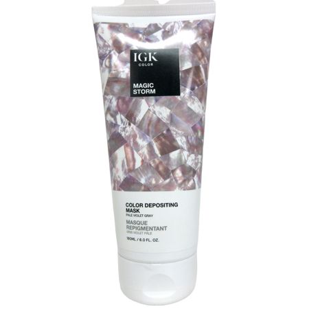 IGK - Magic Storm - Pale Violet Gray Color Depositing Mask 6 fl oz | Walmart (US)