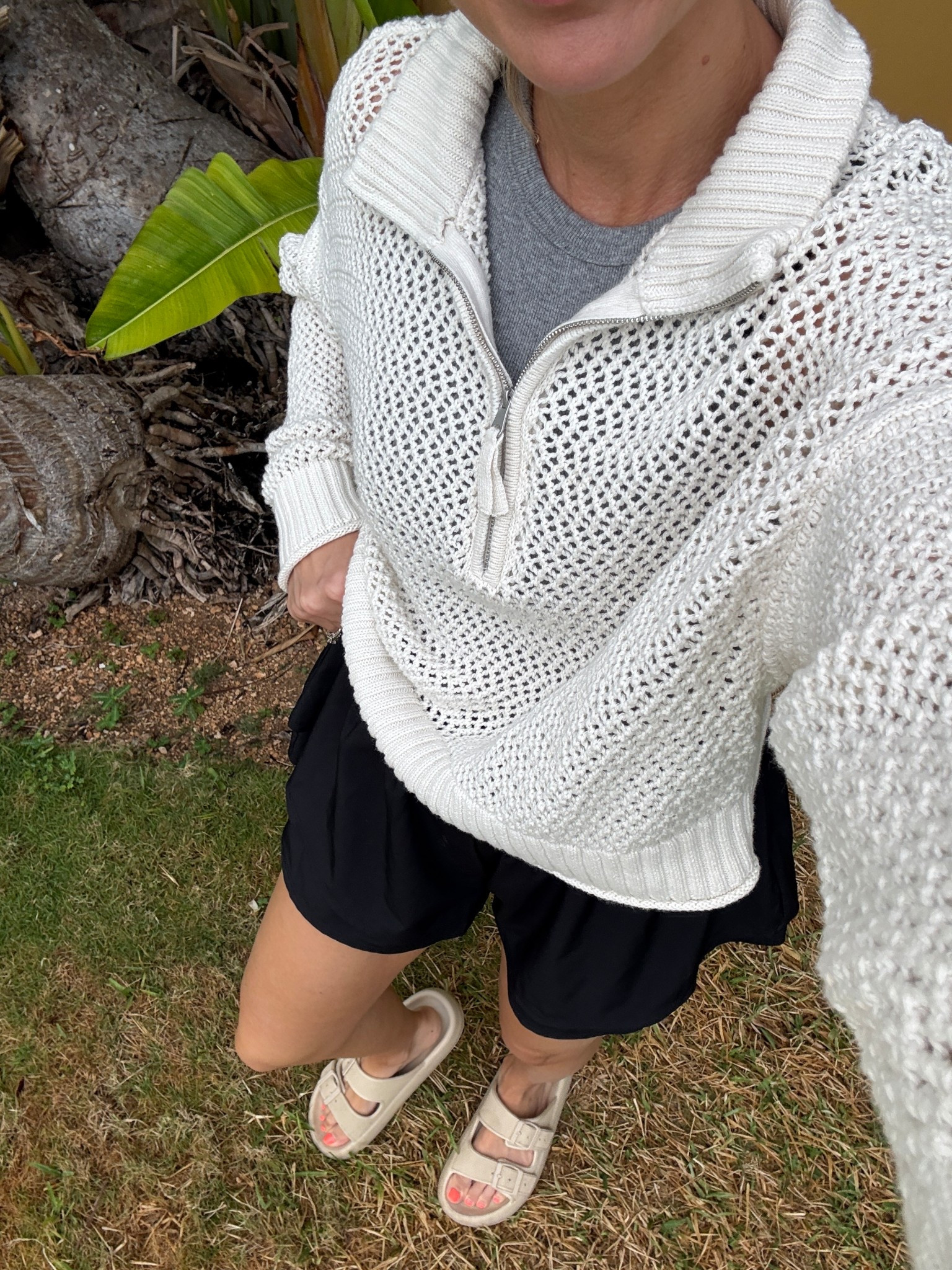 Cloudy day in Cancun- love these shorts from Target! 

#LTKSaleAlert #LTKOver40