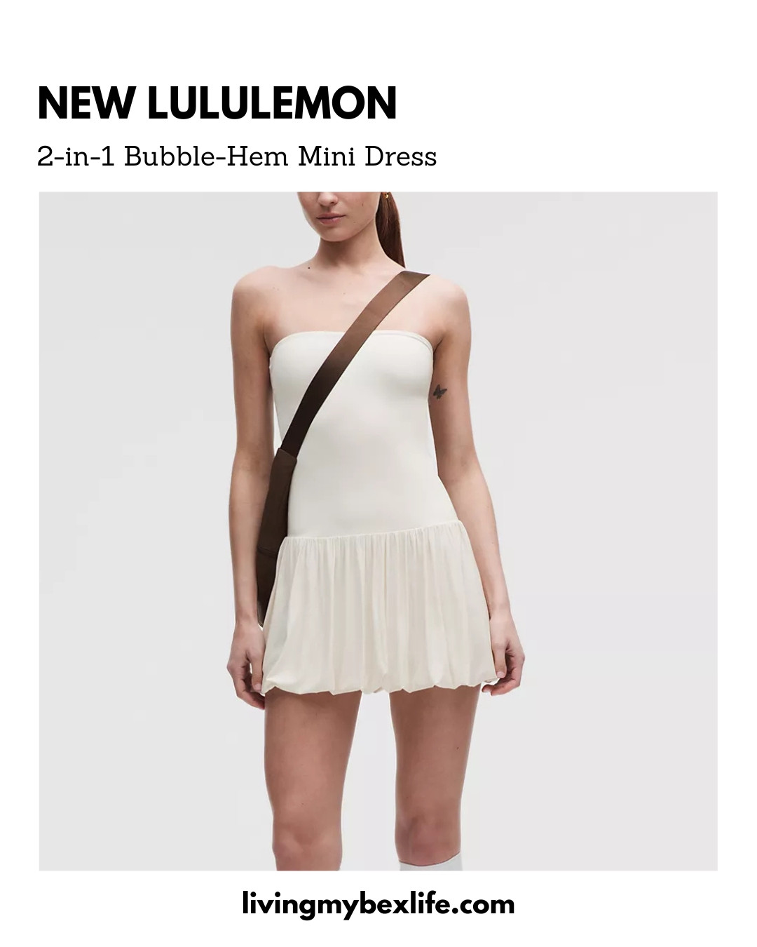 New lululemon 2-in-1 Bubble-Hem Mini Dress | lululemon dress, lulu dress, mini dress, mini skirt, lululemon skirt, lulu skirt, country concert outfits, summer dresses, summer outfits, vacation beach outfits, date night outfits, concert outfits 

 #LTKootd #LTKActive #LTKMidsize