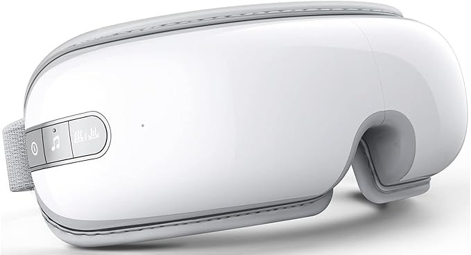 MEMASA Eye Massager with Heat ,Compression Eye Massager for Migraines, Bluetooth Music and Consta... | Amazon (US)