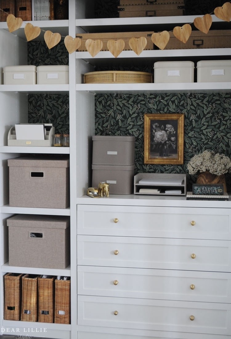 Organization closet with heart garland...

#LTKSeasonal #LTKHome #LTKValentine