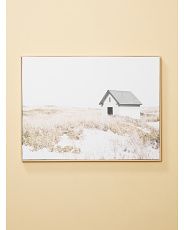 24x32 Canvas Coastal Dawn Framed Wall Art | HomeGoods
