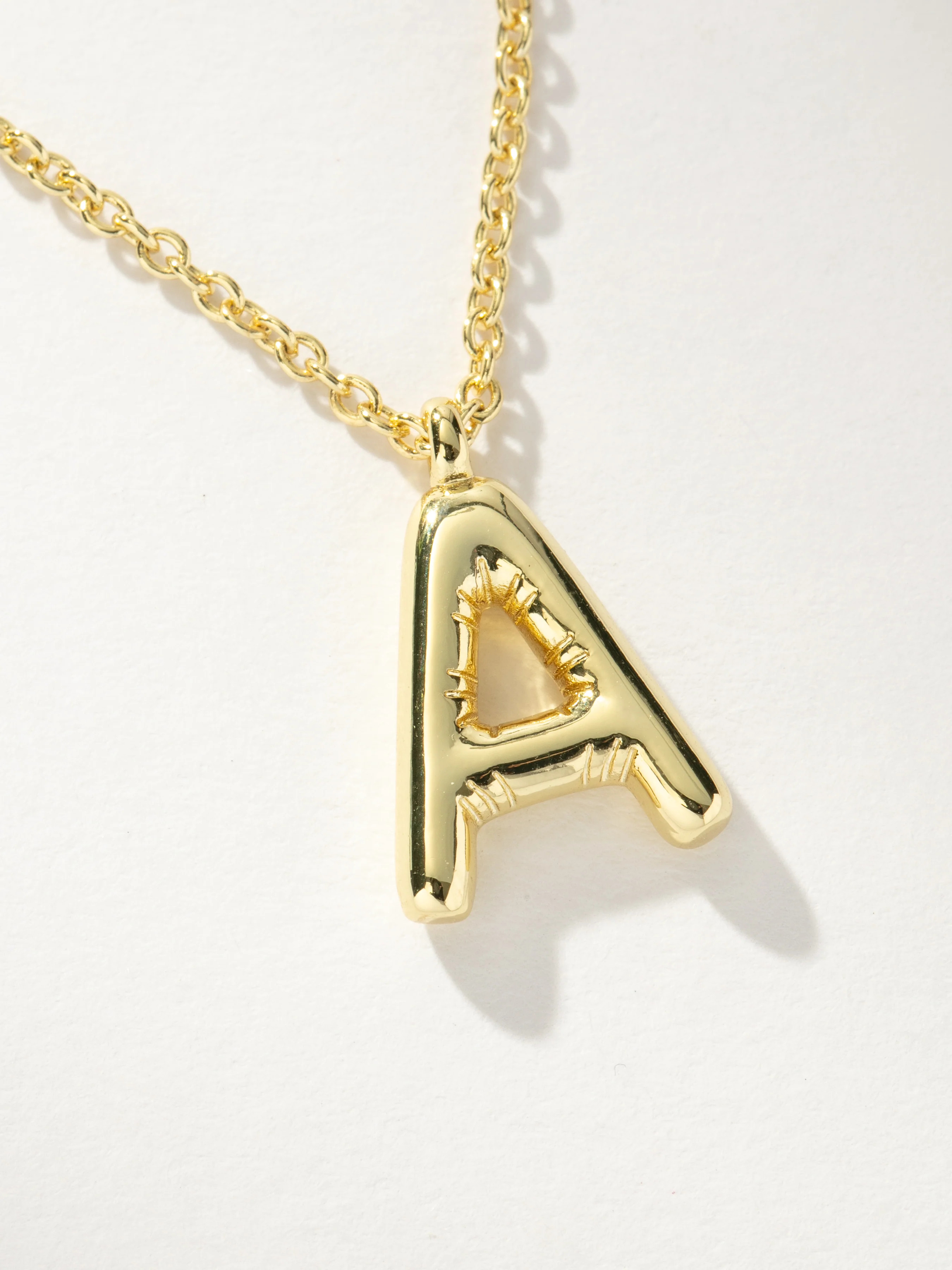Bubble Letter Necklace | Uncommon James