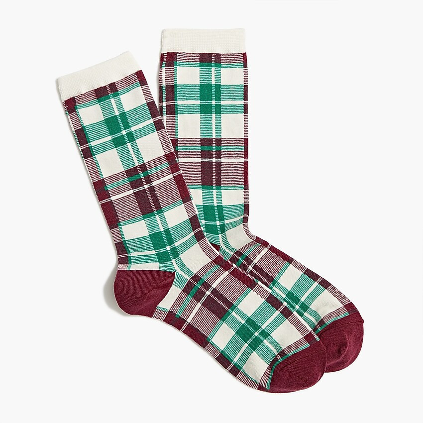 Plaid trouser socks | J.Crew Factory