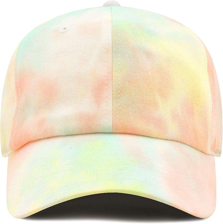 Unisex Blank Washed Low Profile Cotton & Denim & Tie Dye Dad Hat Baseball Cap | Amazon (US)