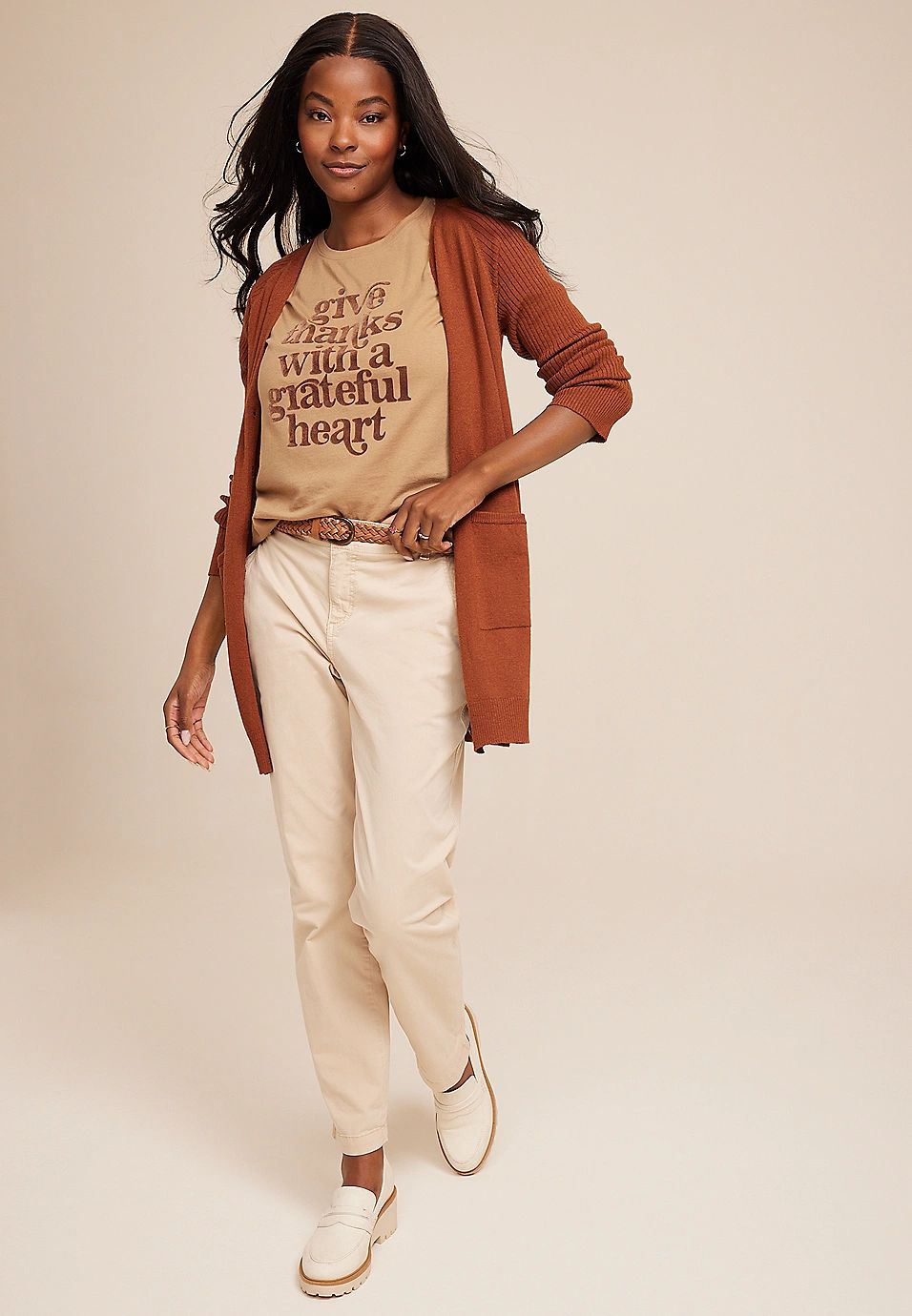 Give Thanks With A Grateful Heart Graphic Tee | Maurices