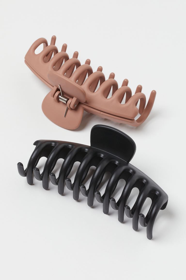 2-pack Large Hair Claws | H&M (US)