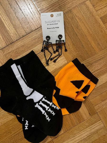 Me: it’s still technically summer! Also me: stocking up on all the cute Halloween socks and earrings I’m finding! @target #investmentpiece 

#LTKSeasonal #LTKunder50 #LTKstyletip