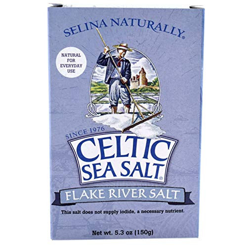 Celtic Sea Salt Flake Salt 5.3 Oz (150 G), Natural, Handcrafted, Gourmet, Salt Flakes, Salty, 5.3 Oz (Pack of 1) | Amazon (US)