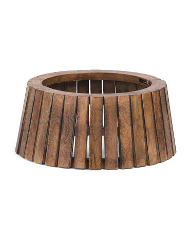 21in Wooden Tree Collar | TJ Maxx