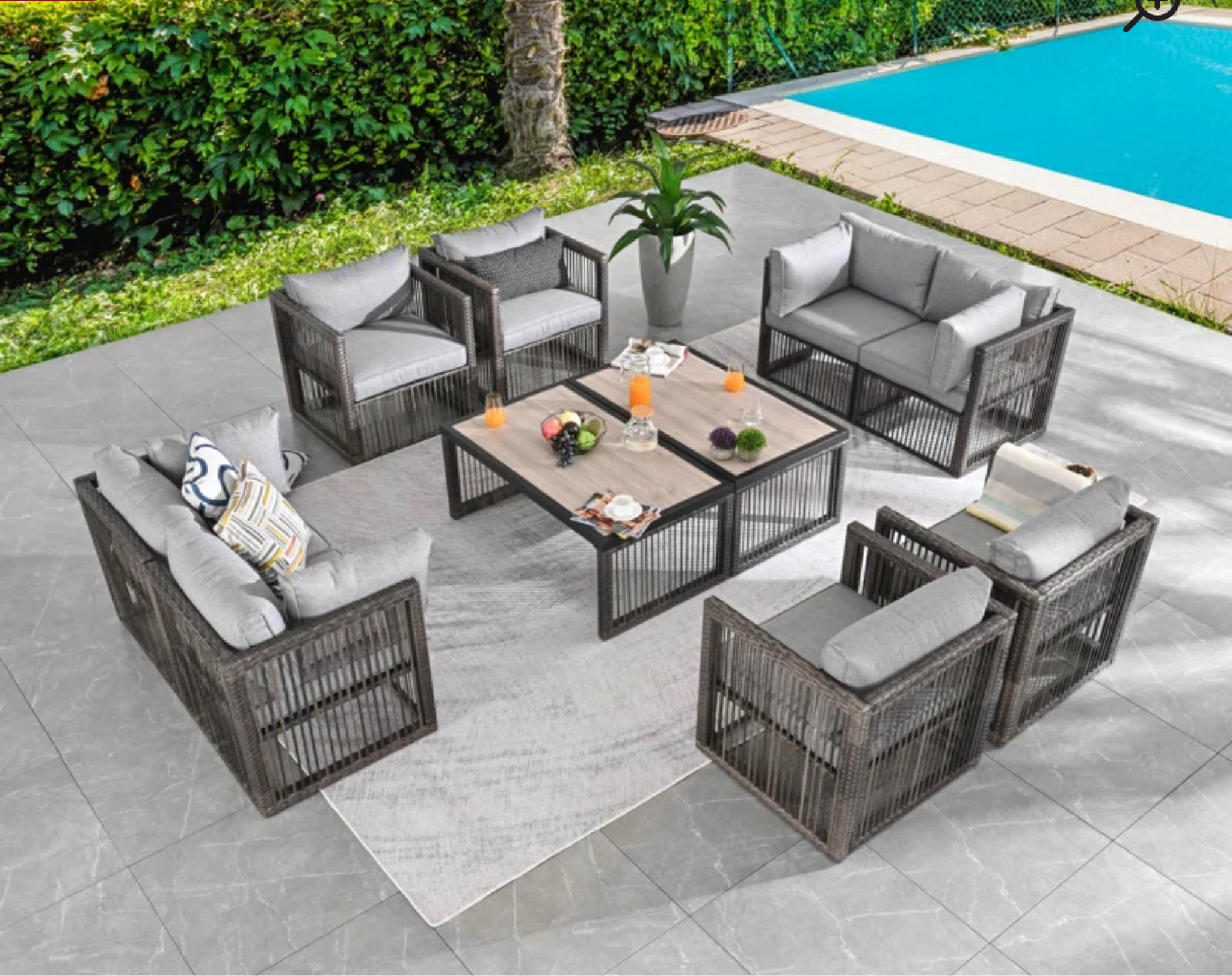 Outdoor entertaining, outdoor seating, outdoor furniture 

#LTKfamily #LTKSeasonal #LTKhome