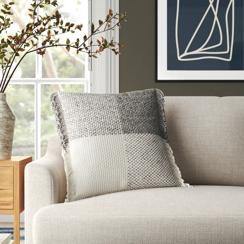 Cypress Fringed Throw Pillow | Wayfair North America