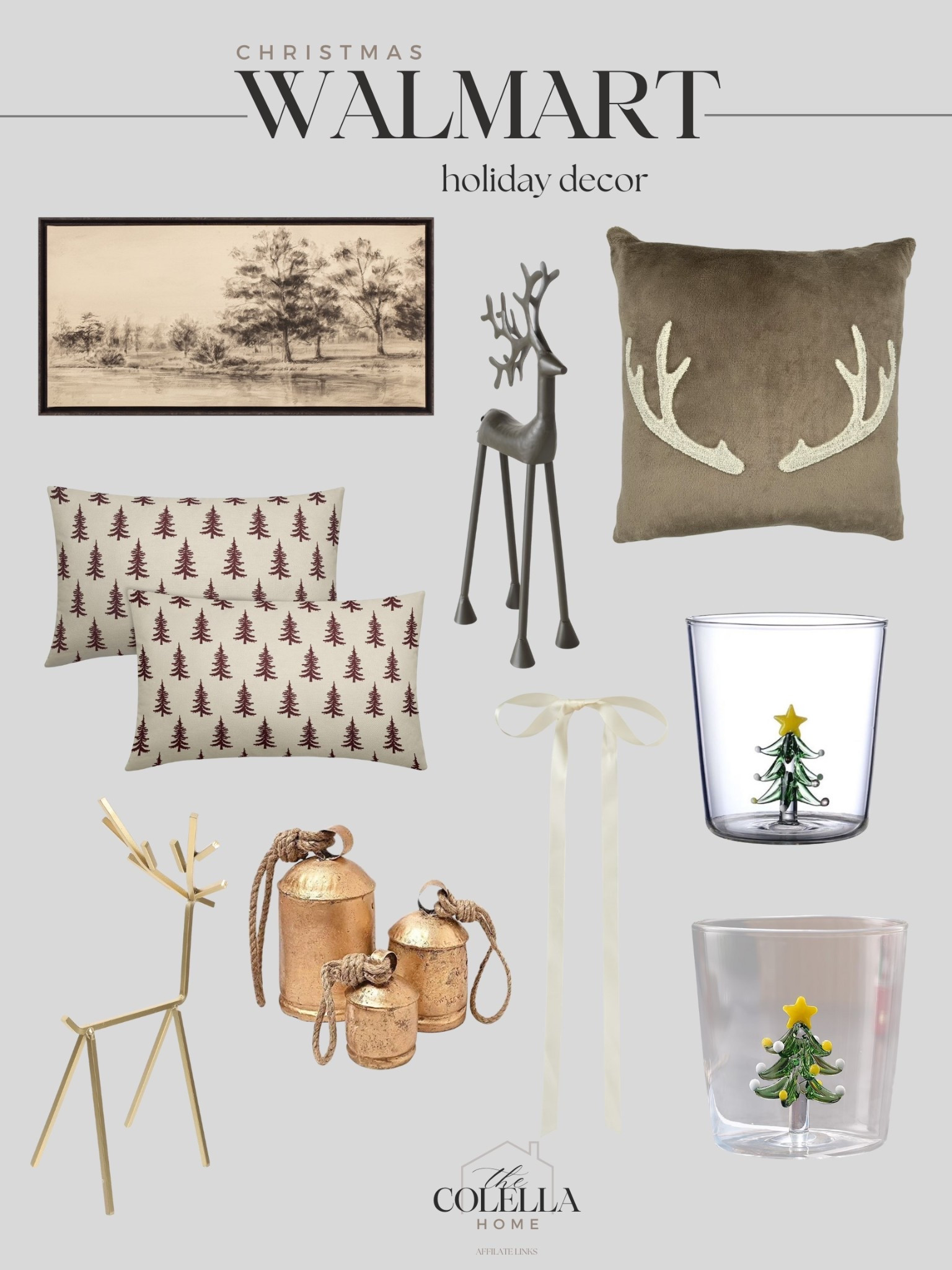 Walmart Christmas Home decor 

#LTKHome #LTKSeasonal #LTKFindsUnder50