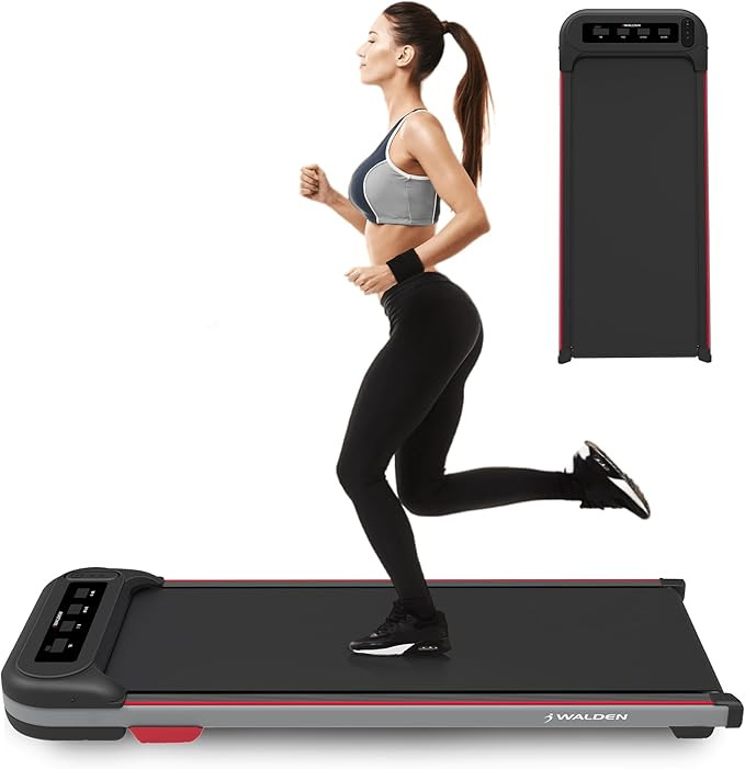 Walden Sports 2-in-1 Under Desk Treadmill for Home & Office - 0.75PS Walking Pad with Remote Cont... | Amazon (UK)