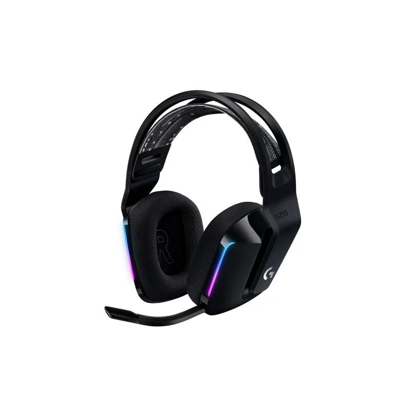 Logitech G733 Lightspeed Wireless PC Gaming Headset - Black | Walmart (US)
