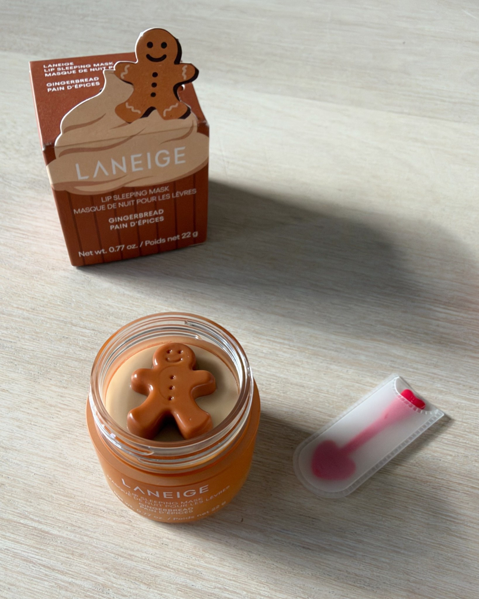 Are you kidding me with this new launch? 😍 New gingerbread lip sleeping mask!! The gingerbread man is the cutest!

Holiday beauty launch, new arrivals, Christmas gift ideas, laneige, skincare, Sephora, fancythingsblog