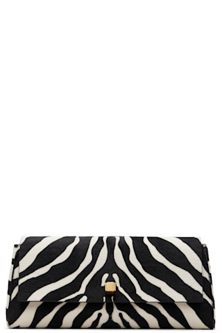 Black & White Audrey Clutch | SSENSE