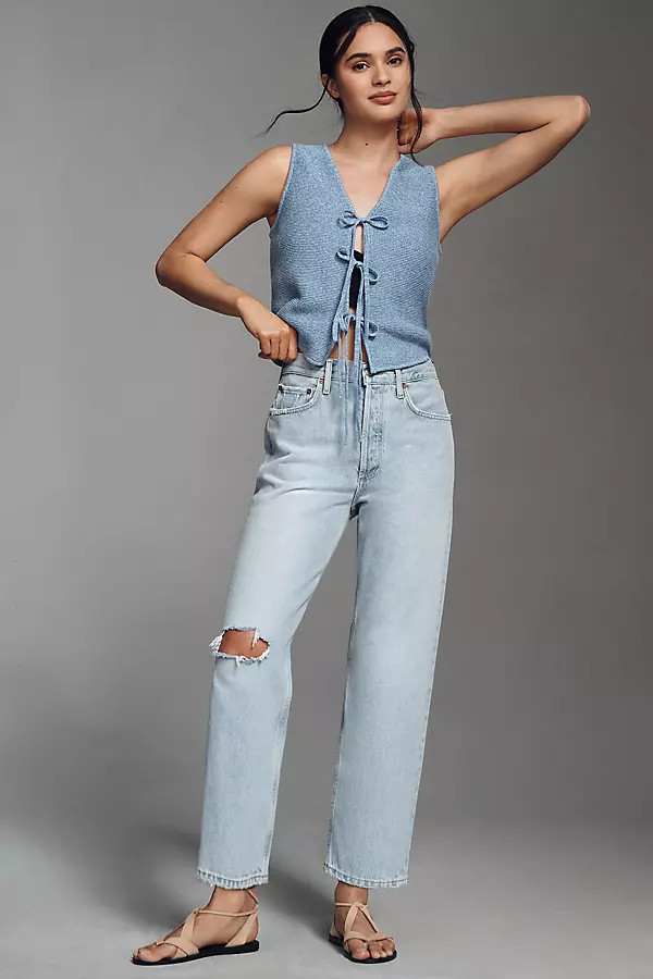 AGOLDE 90's Mid-Rise Loose Straight-Leg Jeans | Anthropologie (US)