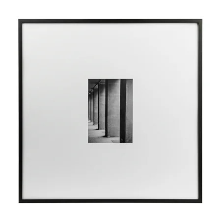 Better Homes & Gardens – 5x7 Picture Frame – Black Matted Gallery Wall Photo Frame | Walmart (US)