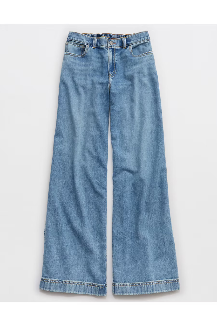 Aerie Daydream Denim Pant Women's Horizon Sky XXS | Aerie