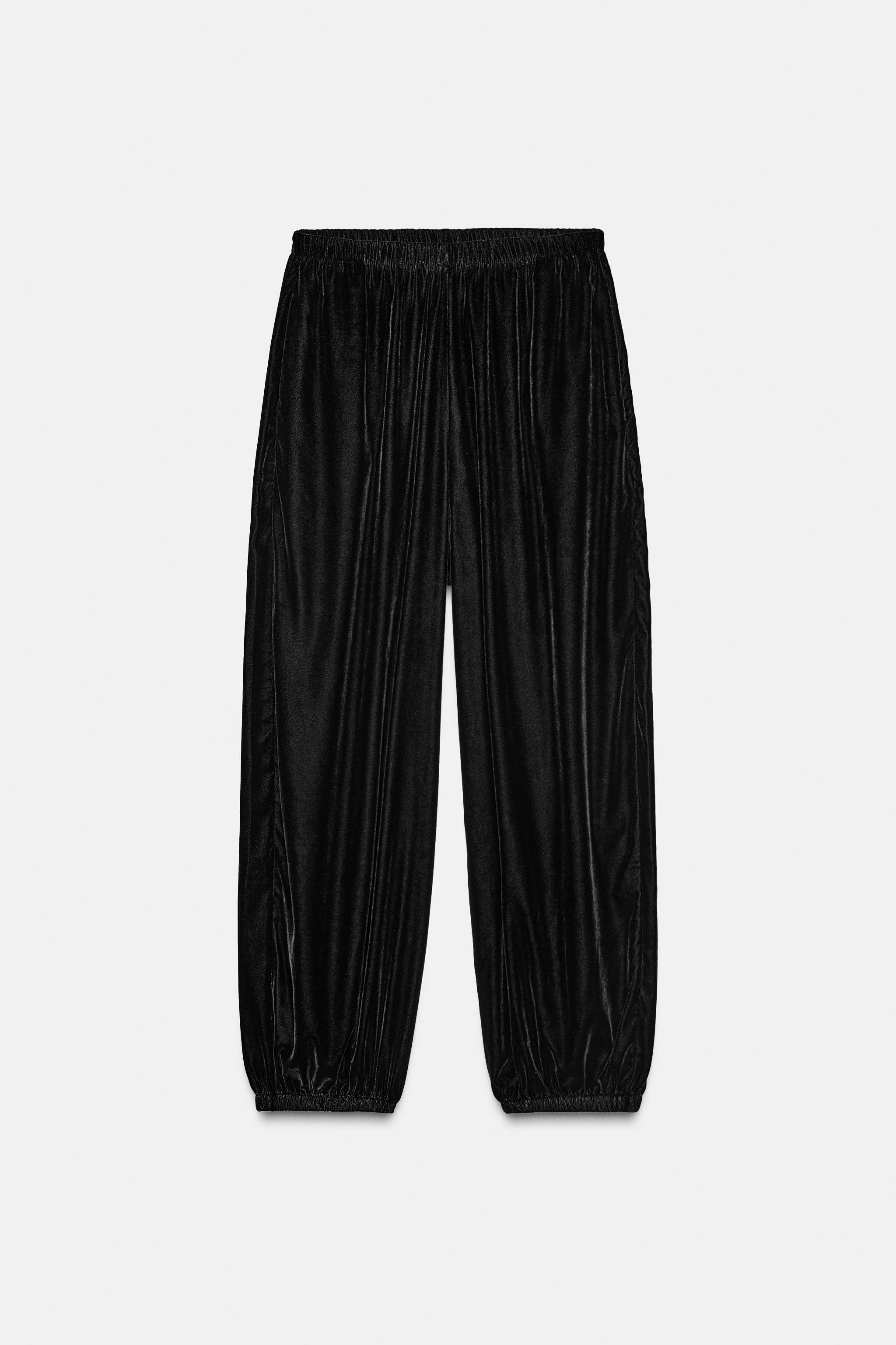 VELVET PANTS | Zara US