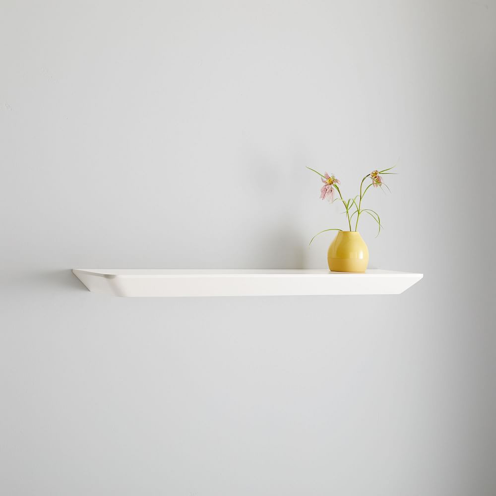 Slim Floating Wall Shelves Collection | West Elm (US)