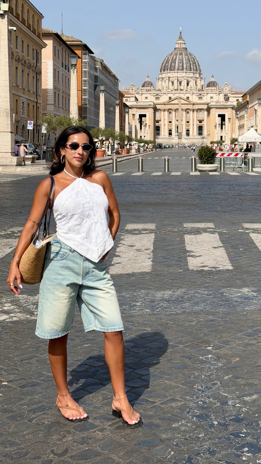 Sight seeing in Rome. Top XS shorts 38 but they are Nude Project 

Vacation outfits, petite style

#LTKootd #LTKPetite