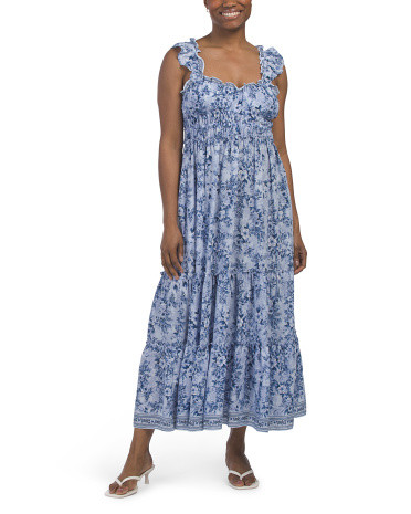Crepe Maxi Dress | TJ Maxx