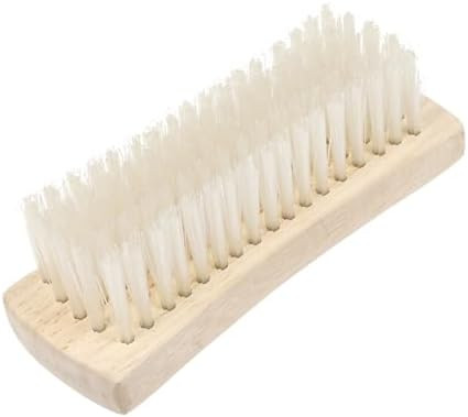 OUNONA Multi-use Clothes Shoes Shine Brush,Soft Nylon Bristles Laundry Cleaning Brush with Wooden... | Amazon (US)