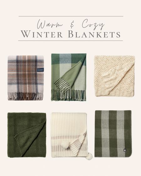 Warm and cozy winter blankets for all those chilly evenings. Target, throw blankets, plaid blankets, woven blankets 

#LTKGiftGuide #LTKSeasonal #LTKHoliday