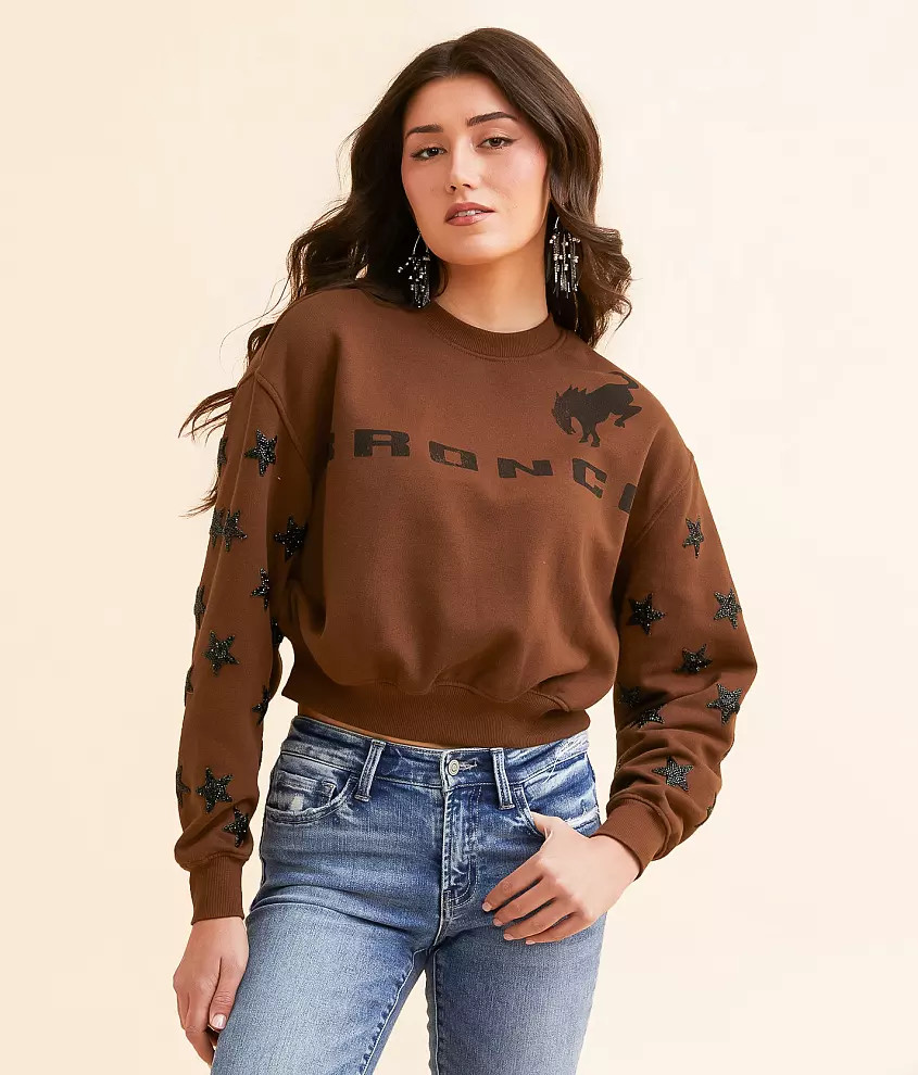 Ford Bronco Cropped Pullover | Buckle