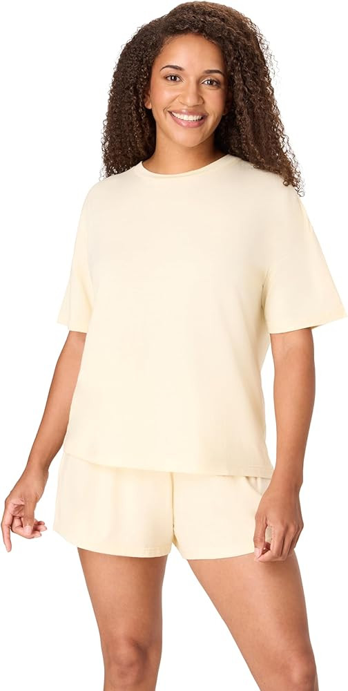 Hanes Women's Pajamas Set, Comfywear Pajamas for Women Set, Originals SupertSoft Loungewear, T-Sh... | Amazon (US)