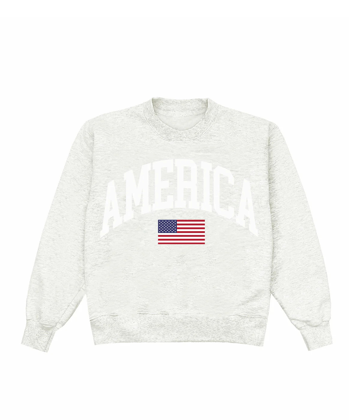America Heather Crewneck | Shop Kristin Jones