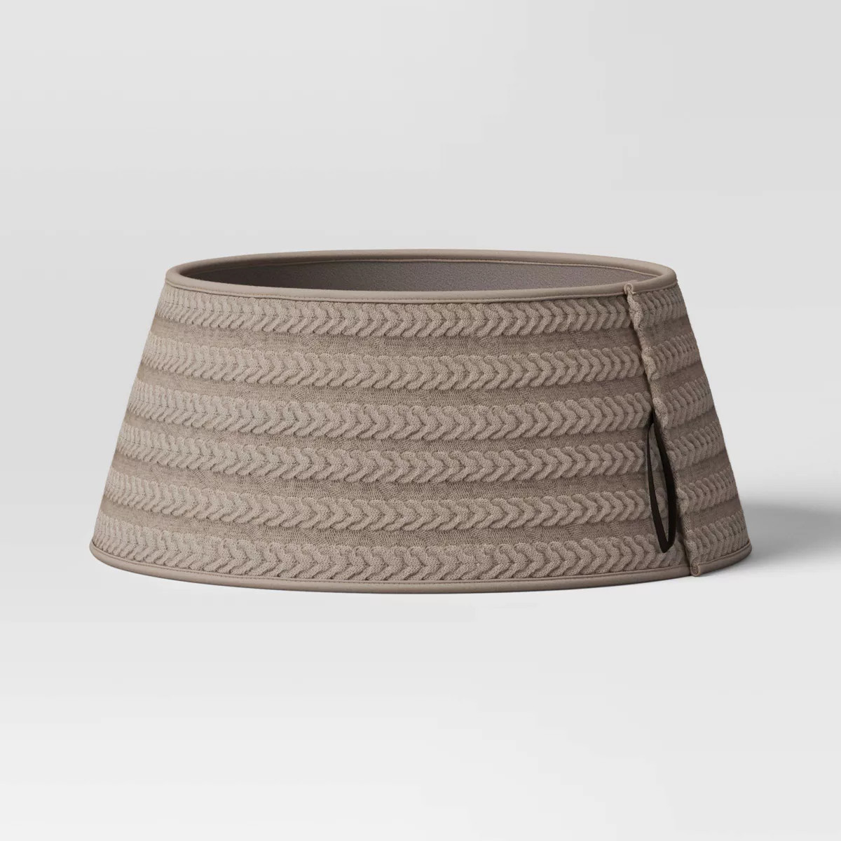 Christmas Roll Up Cable Knit Taupe - Wondershop™ | Target