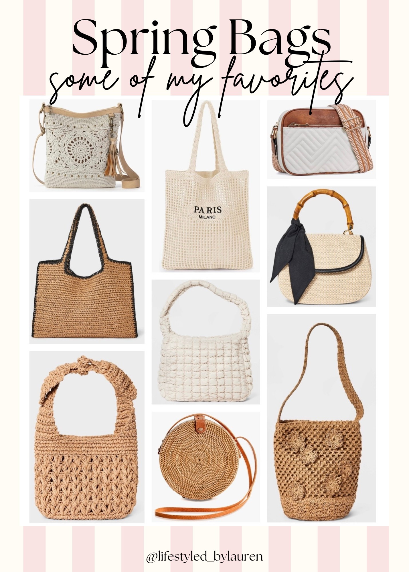 Here’s some of my Spring bag top picks! 🌿

#LTKSeasonal #LTKFindsUnder50